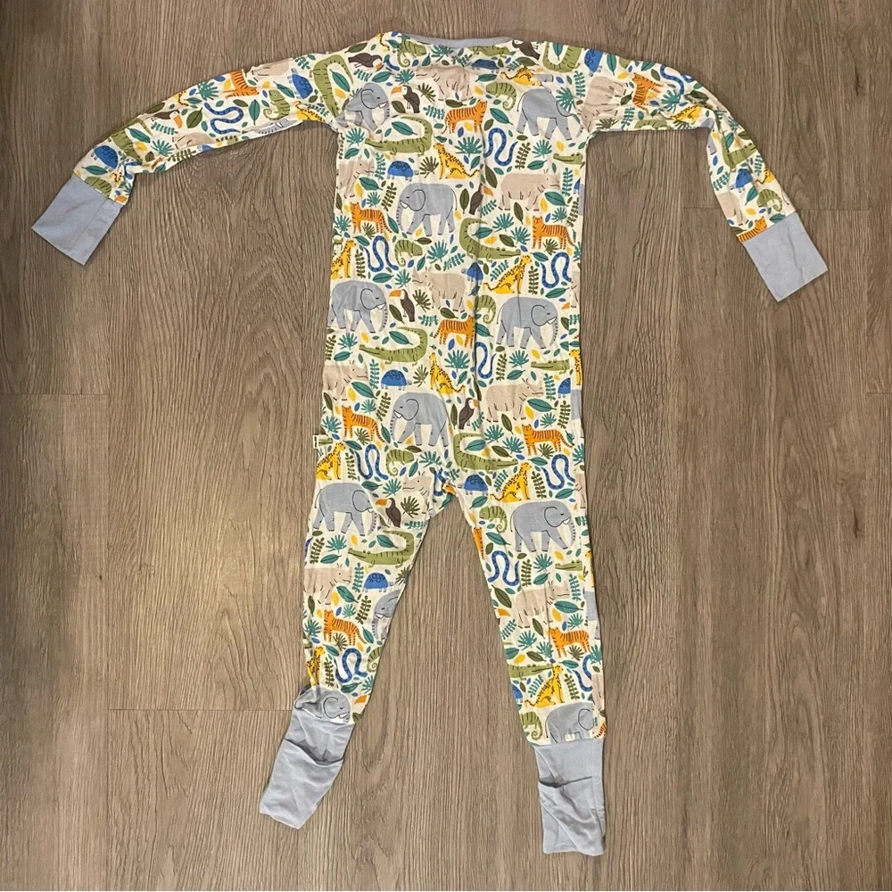 Little Sleepies‎ 18-24 months Jungle Safari Zippy Pajama Bamboo Animals